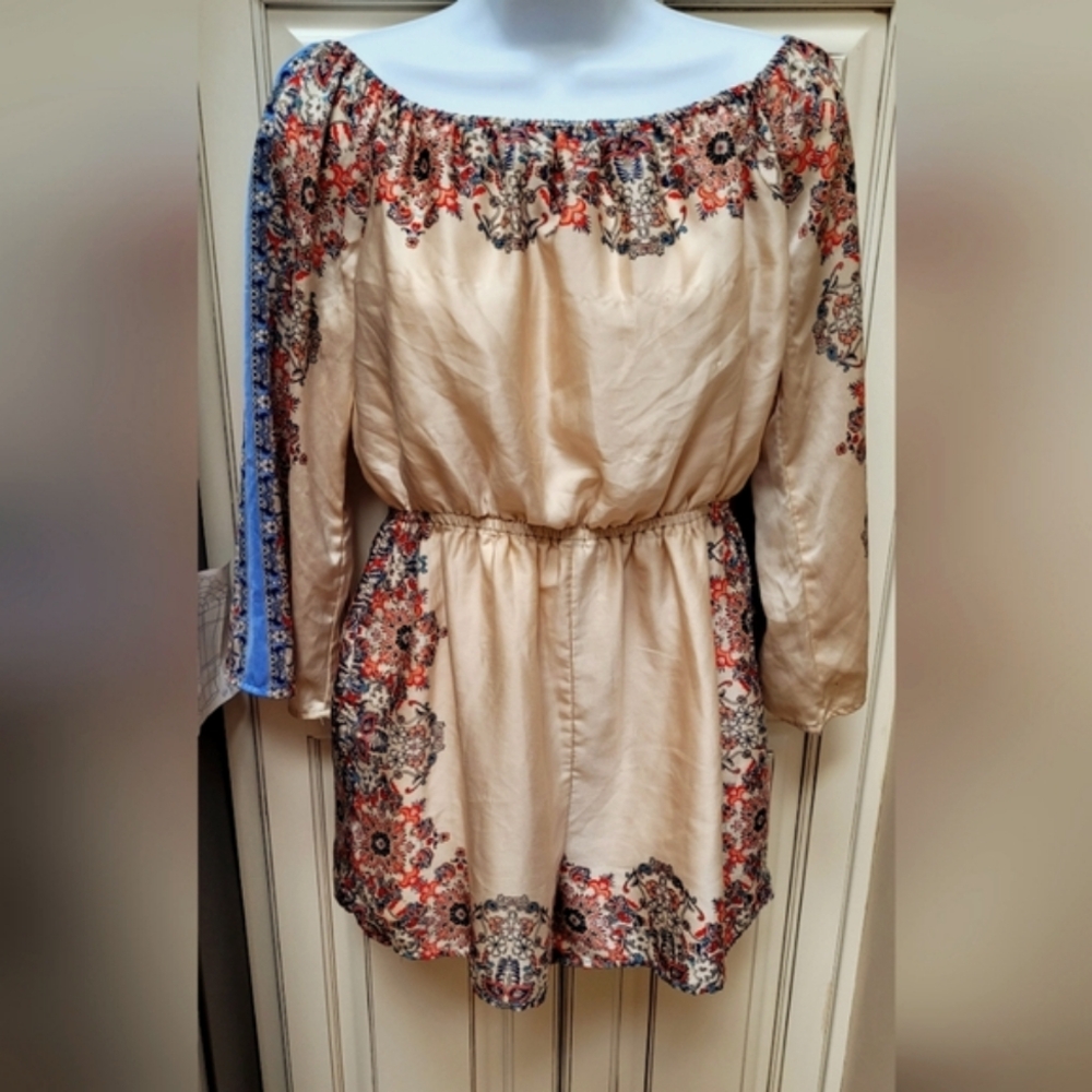 Willy Jay's Long Sleeve Shorts Stylish Romper